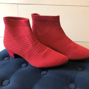 Nakayla Stretch Knit Ankle Bootie with Memory Foam